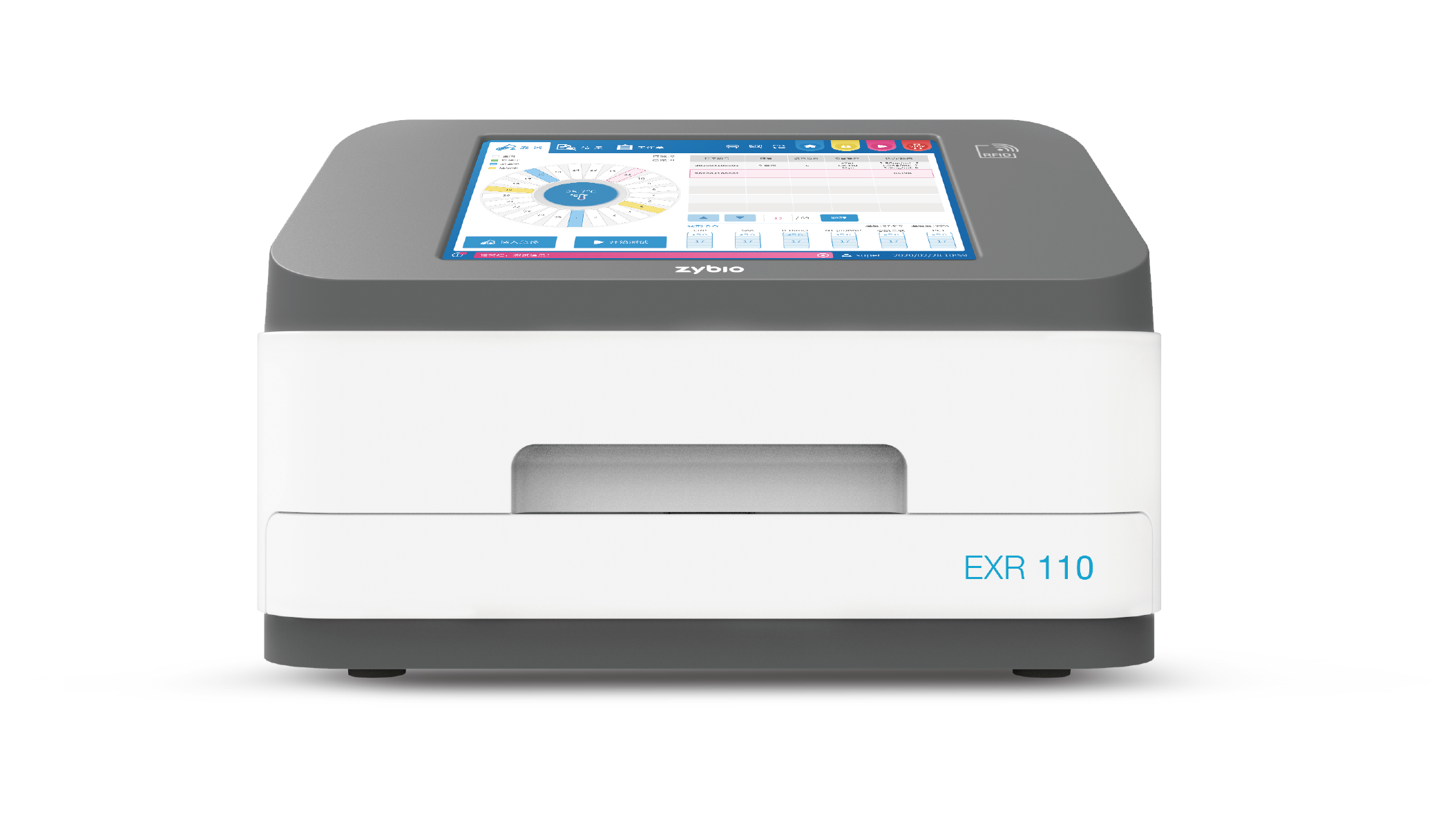 Treinamento Operacional do Analisador de Imunocromatografia por Fluorescência Zybio EXR110